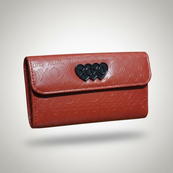 XOXO Red Envelope Wallet / Clutch 👛 - Picture 1 of 5